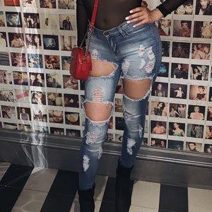 Ripped jeans